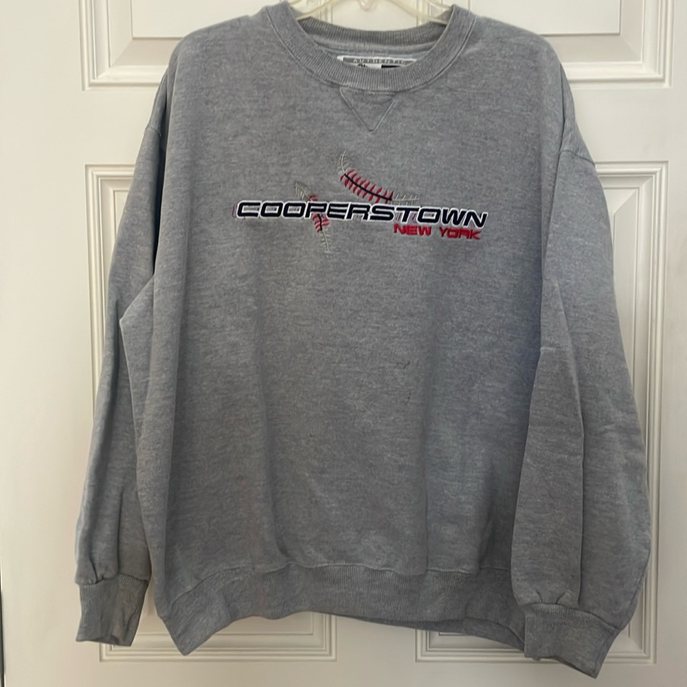 Men’s Baseballs Hall Of Fame Sweatshirt, Cooperstown, NY